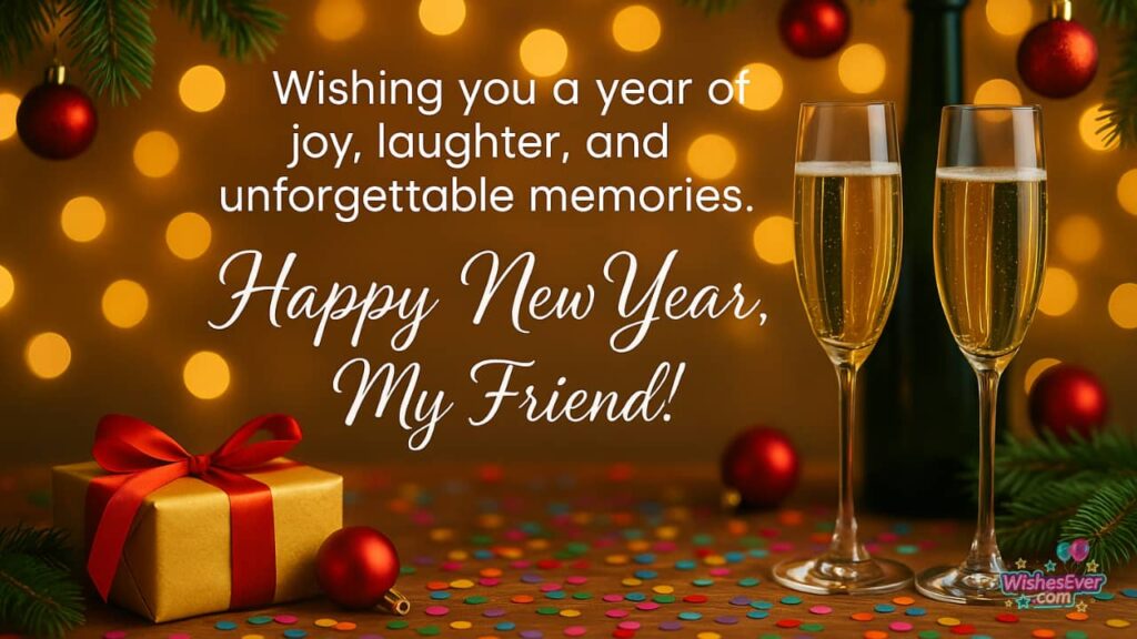 New Year Wishes for Friend