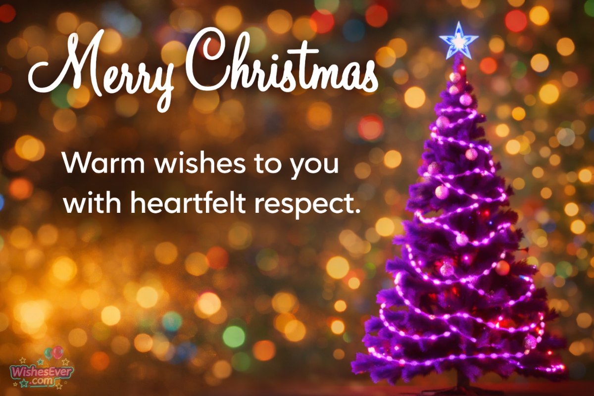 Christmas Wishes for Elders