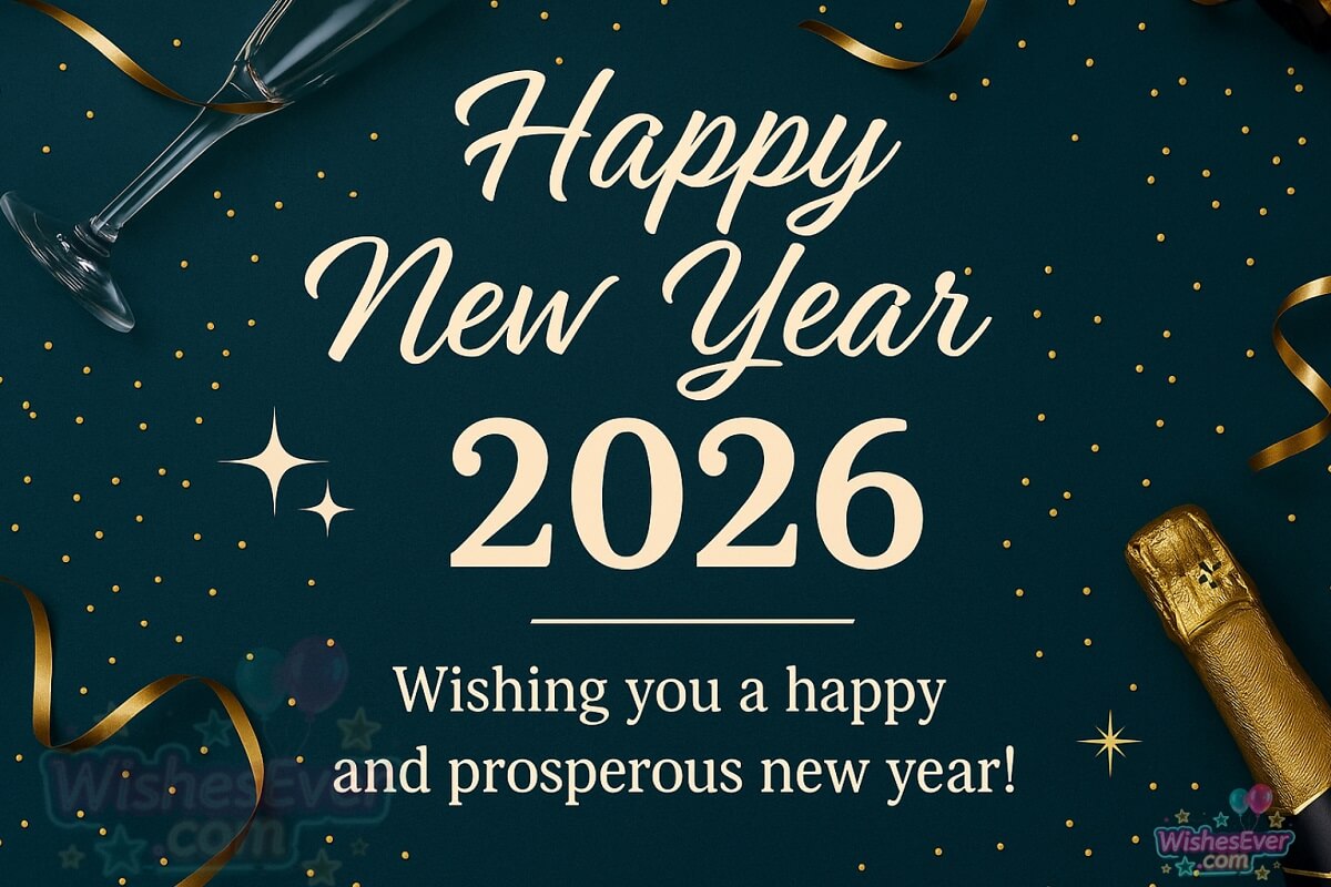 Happy New Year wishes 2026