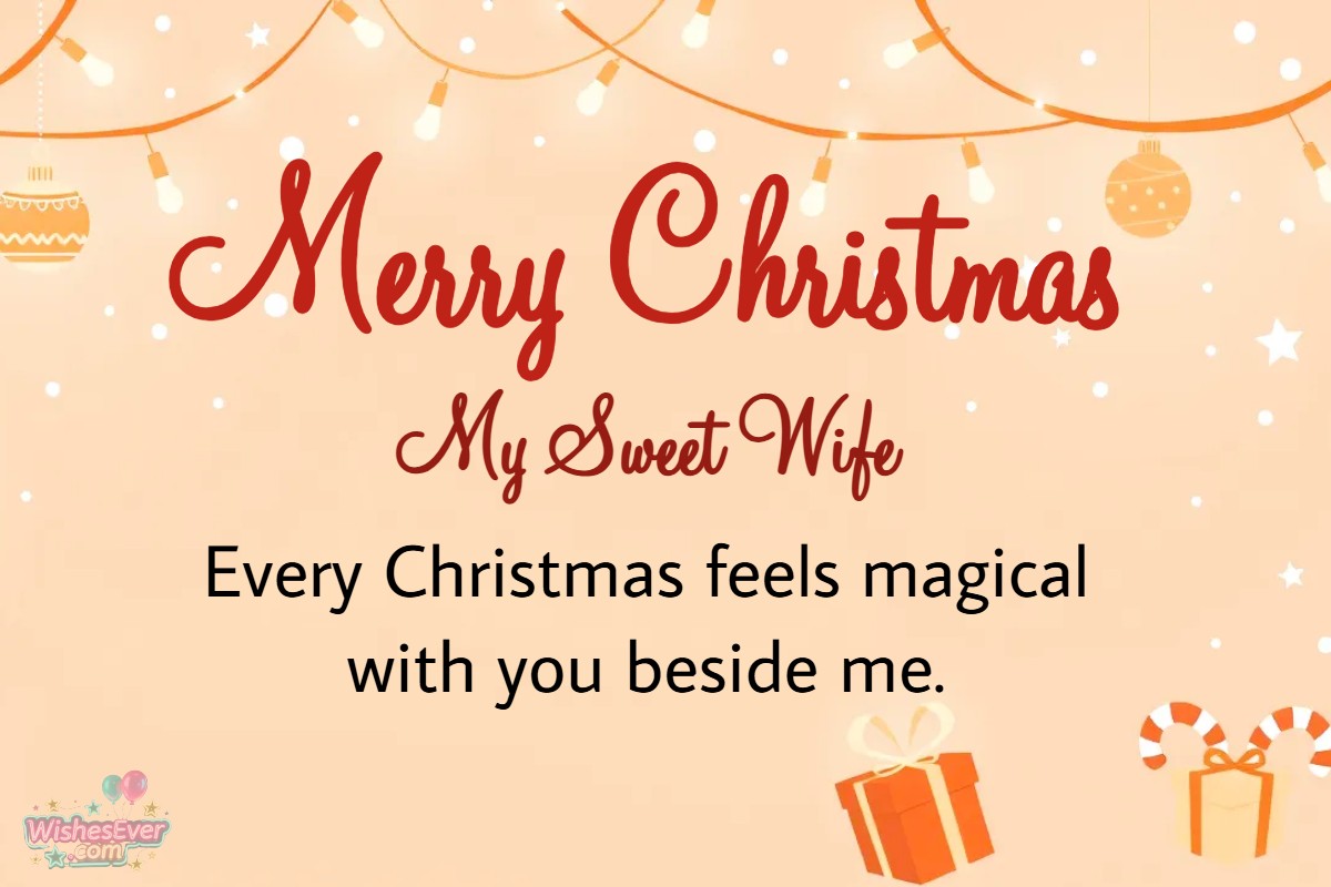 Romantic Christmas Quotes for Wife