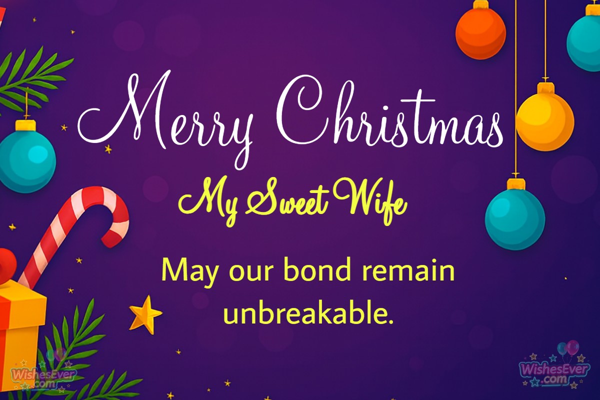 Short Christmas Quotes for Wife