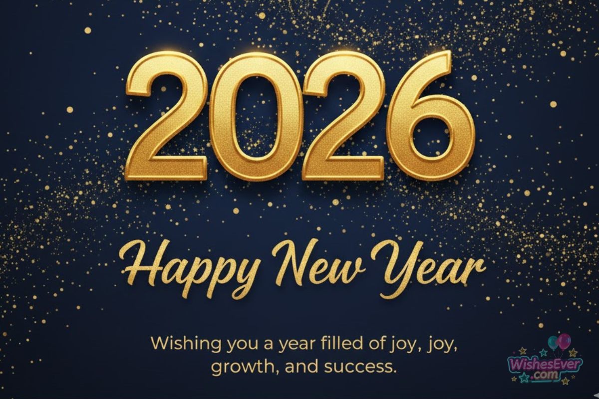 New Year 2026 WhatsApp wishes image