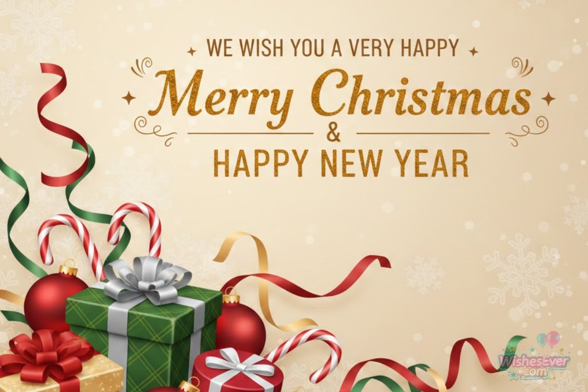 Merry Christmas and Happy New Year Quotes 2025–2026