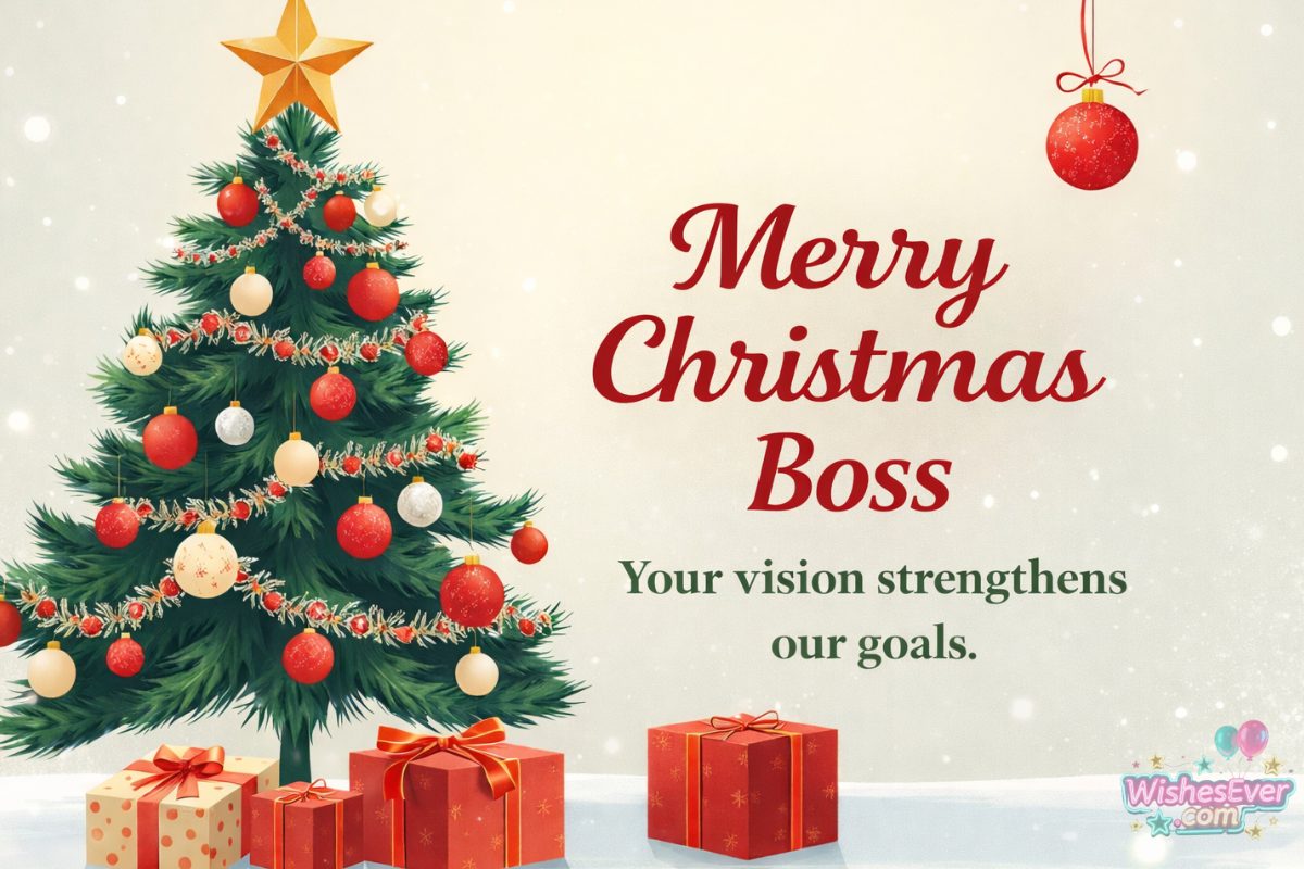 Christmas Quotes for Boss