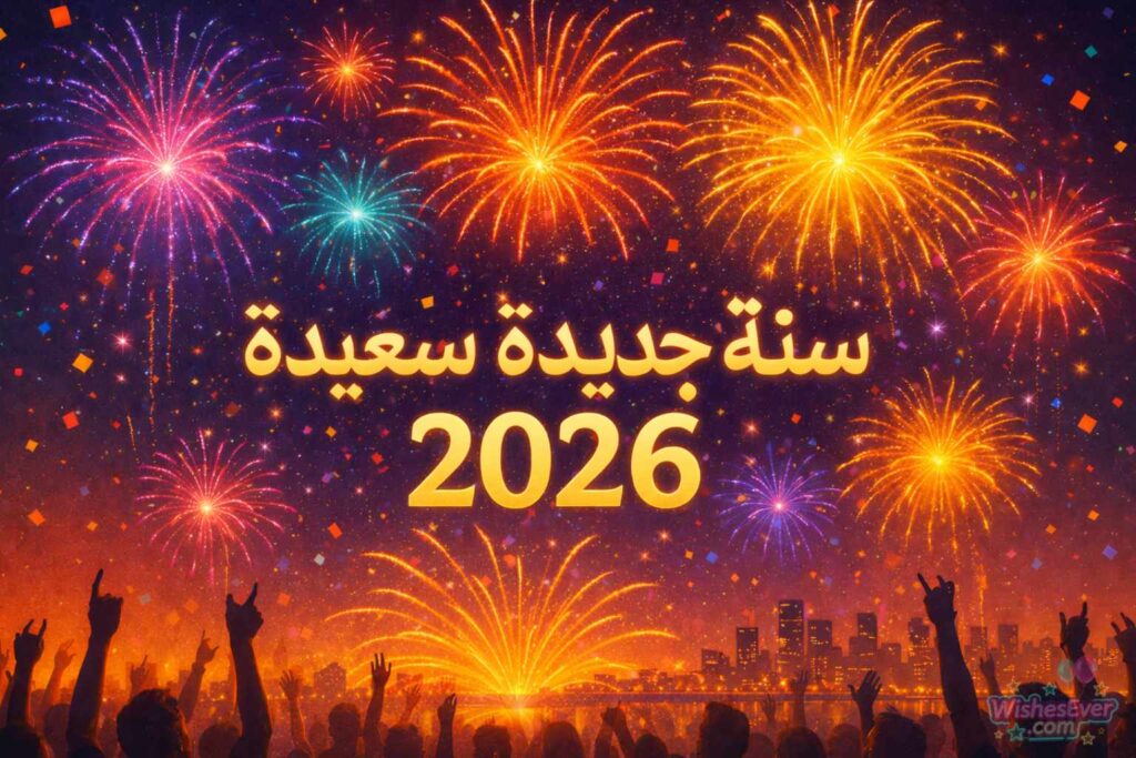 New Year Wishes in Arabic 2026 with Arabic Happy New Year greetings