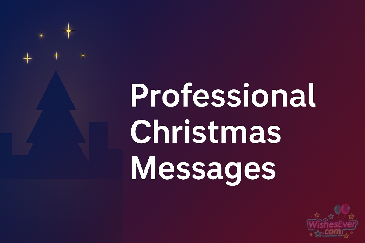 Professional Christmas Messages 2025 | 150+ Formal Messages for Clients ...